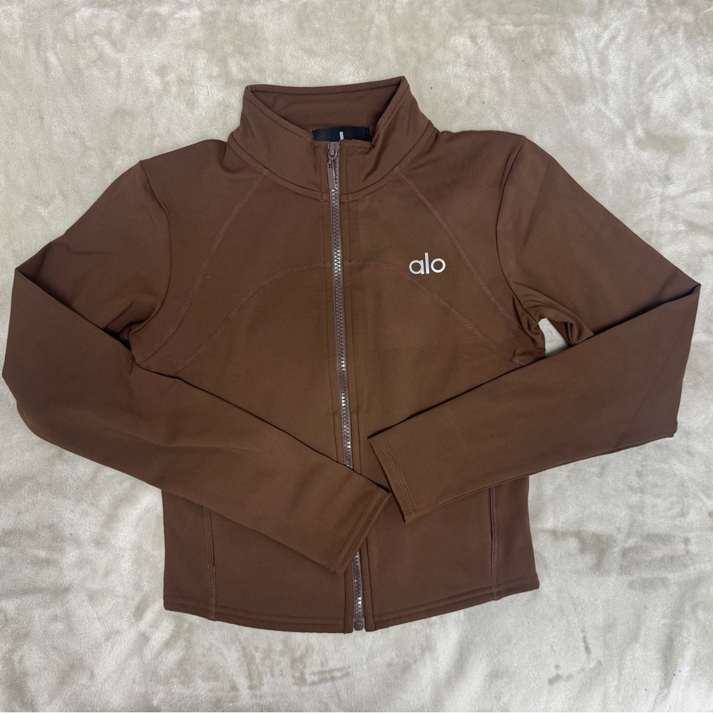 ALO Yoga Women's Utility Jacket in Rich Brown